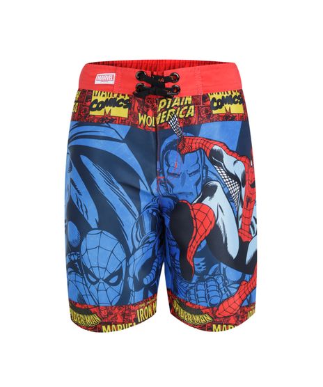 Bermuda-Homem-Aranha-Menino-Azul-7963395-Azul_1