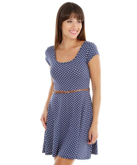 Vestido-Poa-com-Cinto-Azul-Marinho-8103570-Azul_Marinho_1