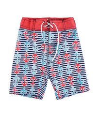Bermuda-com-Estampa-de-Ancoras-Menino-Vermelha-7955655-Vermelho_1