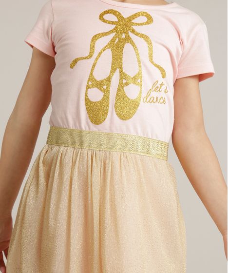 vestido infantil de bailarina