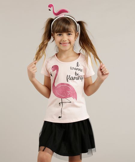 Blusa-Infantil-Flamingo-com-Glitter---Tiara-Manga-Curta-Decote-Redondo-Rosa-Claro-9258957-Rosa_Claro_1 Blusa-Infantil-Flamingo-com-Glitter---Tiara-Manga-Curta-Decote-Redondo-Rosa-Claro-9258957-Rosa_Claro_1