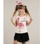 Blusa-Infantil-Flamingo-com-Glitter---Tiara-Manga-Curta-Decote-Redondo-Rosa-Claro-9258957-Rosa_Claro_1