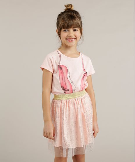 Blusa-Infantil-Bailarina-com-Brilho-Manga-Curta-Decote-Redondo-Rosa-9245409-Rosa_1
