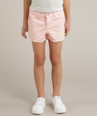 Short-Color-Infantil-com-Strass-Barra-Desfiada-Rosa-9247356-Rosa_1