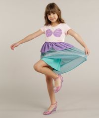 Vestido-Infantil-Ariel-Pequena-Sereia-com-Glitter-e-Lurex-Rosa-Claro-9245414-Rosa_Claro_3