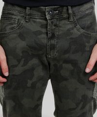 Calca-de-Sarja-Masculina-Slim-Estampada-Camuflada-Verde-Militar-9201951-Verde_Militar_4