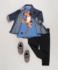 Camiseta-Infantil-Tigrao-Manga-Curta-Gola-Careca-Azul-8749993-Azul_3