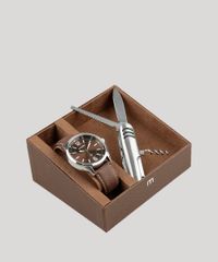 Kit-de-Relogio-Analogico-Mondaine-Masculino---Canivete---76635G0MVNH3KB-Marrom-9325942-Marrom_1