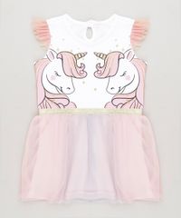 Vestido-Infantil-Unicornios-com-Tule-Sem-Manga-Decote-Redondo-Branco-9268908-Branco_1