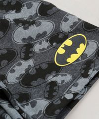 Bermuda-Infantil-Estampada-Batman-em-Moletom-com-Bolsos-Cinza-Mescla-Escuro-9234336-Cinza_Mescla_Escuro_3