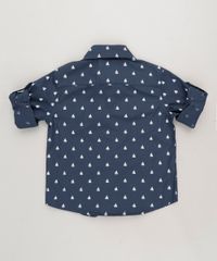 Camisa-Infantil-Estampada-Mini-Print-de-Barcos-com-Bolsos-Manga-Longa-em-Algodao---Sustentavel-Azul-Marinho-9188992-Azul_Marinho_2