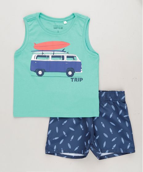 Conjunto-Infantil-de-Regata-com-Estampa-de-Carro-Verde---Short-Estampado-de-Pranchas-Azul-Marinho-9248003-Azul_Marinho_1