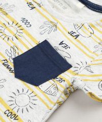 Camiseta-Infantil-Estampada-Fundo-do-Mar-com-Bolso-Manga-Curta-Gola-Careca-Cinza-Mescla-Claro-9227992-Cinza_Mescla_Claro_4