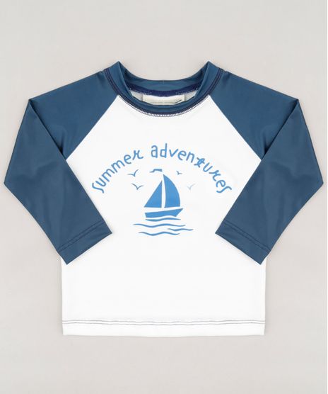 Camiseta-de-Praia-Infantil--Summer-Adventures--Raglan-Manga-Longa-Gola-Careca-Off-White-9228986-Off_White_1