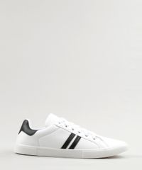 Tenis-Masculino-com-Listras-Laterais-Branco-9298487-Branco_1