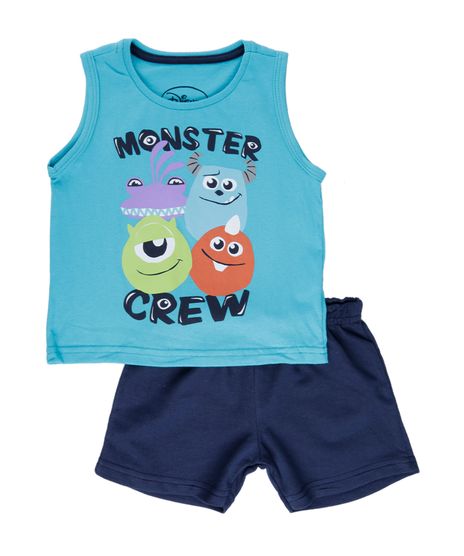 Conjunto-Regata---Short-Monstros-S-A--Menino-Azul-Claro-8077906-Azul_Claro_1