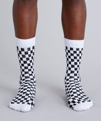 Meia-Masculina-Cano-Alto-Estampada-Quadriculada-Branca-9242392-Branco_4