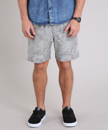 Short-Masculino-Estampado-Camuflado-com-Bolsos-Cinza-9200750-Cinza_1 Short-Masculino-Estampado-Camuflado-com-Bolsos-Cinza-9200750-Cinza_1