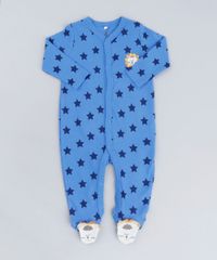 Macacao-Infantil-Leao-Estampado-de-Estrelas-Manga-Longa-em-Algodao---Sustentavel-Azul-9110034-Azul_1