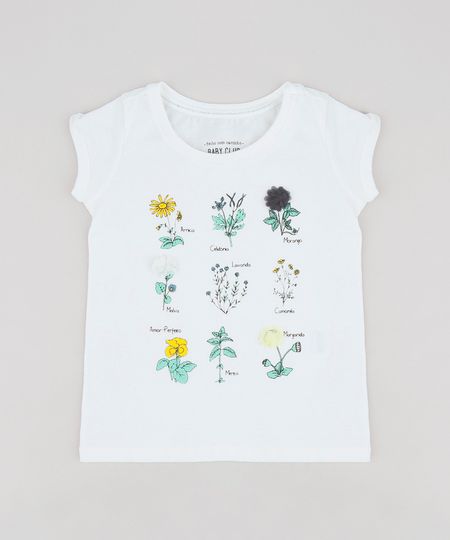 Blusa-Infantil-com-Estampa-Interativa-de-Flores-Manga-Curta-Decote-Redondo--Off-White-9244878-Off_White_1 Blusa-Infantil-com-Estampa-Interativa-de-Flores-Manga-Curta-Decote-Redondo--Off-White-9244878-Off_White_1