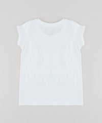 Blusa-Infantil-com-Estampa-Interativa-de-Flores-Manga-Curta-Decote-Redondo--Off-White-9244878-Off_White_2