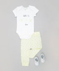 Body-Infantil--Hello-I-m-New-Here--Manga-Curta-em-Algodao---Sustentavel-Branco-9114230-Branco_3