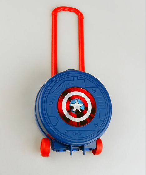 sandalia capitao america com maleta