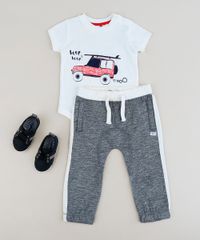 Calca-Infantil-com-Faixa-Lateral-em-Moletom-de-Algodao---Sustentavel-Cinza-Mescla-Escuro-9114235-Cinza_Mescla_Escuro_3