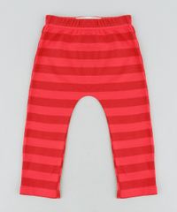 Calca-Infantil-Tigre-Listrada-em-Algodao---Sustentavel-Vermelha-9110029-Vermelho_2