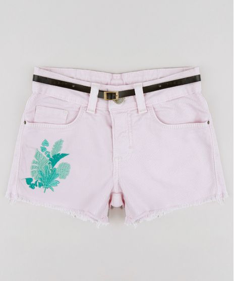 Short-Color-Infantil-com-Bordado-de-Folhas-e-Cinto-Lilas-9246304-Lilas_1