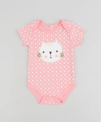 Body-infantil-Gatinha-Estampado-de-Coracoes-em-Algodao---Sustentavel-Rosa-9109989-Rosa_1