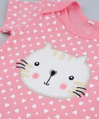 Body-infantil-Gatinha-Estampado-de-Coracoes-em-Algodao---Sustentavel-Rosa-9109989-Rosa_4