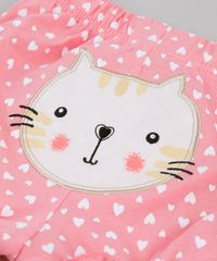 Short-Infantil-Gatinha-Estampado-de-Coracoes-em-Algodao---Sustentavel-Rosa-9109993-Rosa_5