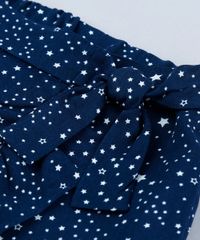 Short-Saia-Infantil-Estampada-de-Estrelas-com-Transpasse-e-Laco--Azul-Marinho-9257249-Azul_Marinho_3