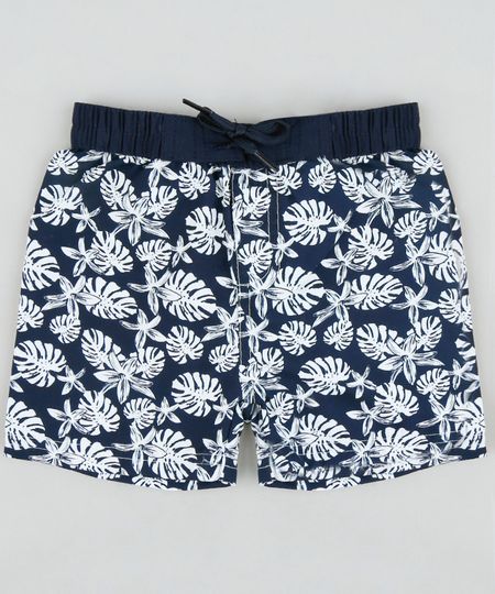 Short-Infantil-Estampado-de-Folhas-Azul-Marinho-9114250-Azul_Marinho_1 Short-Infantil-Estampado-de-Folhas-Azul-Marinho-9114250-Azul_Marinho_1
