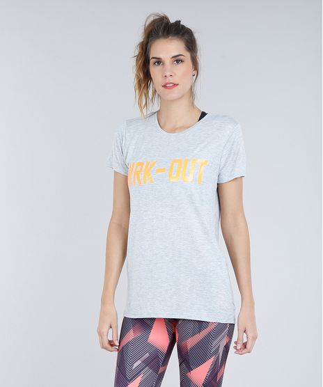 Blusa-Feminina-Esportiva-Ace--Wrk-Out--Manga-Curta-Decote-Redondo-Cinza-Mescla-Claro-9261637-Cinza_Mescla_Claro_1
