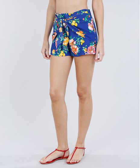 Short-de-Praia-Estampado-Floral-com-No-Azul-Royal-9227659-Azul_Royal_1