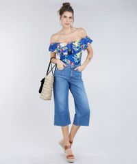 Maio-Feminino-Ciganinha-Estampado-Floral-Sem-Bojo-com-Babado-Azul-Royal-9221472-Azul_Royal_3