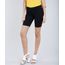 Bermuda-de-Sarja-Feminina-Ciclista-Estampada-de-Poa-Preta-9309025-Preto_1