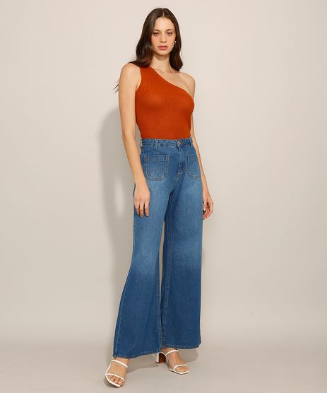 Calça Wide Leg em Promoção | C&A