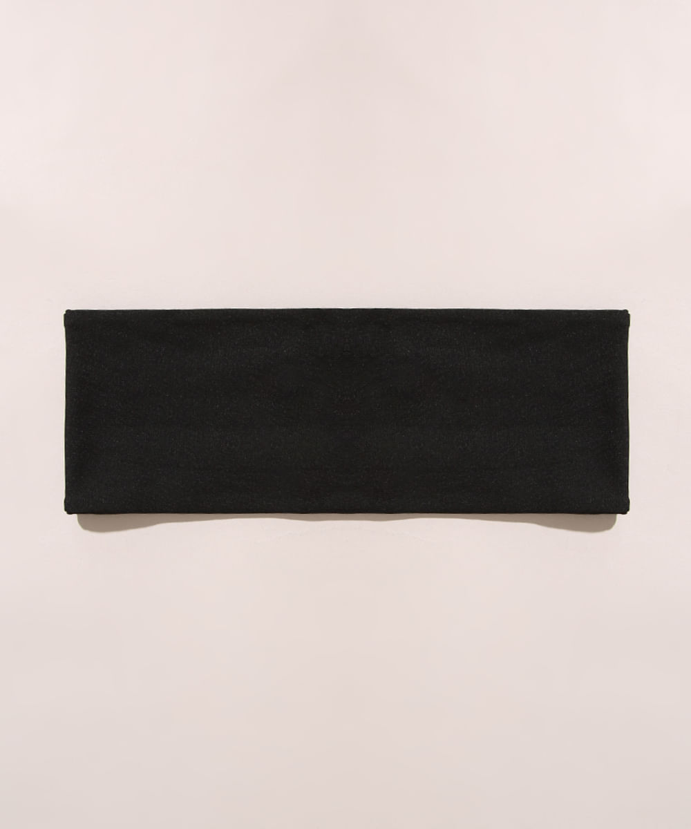 Faixa de Cabelo Esportiva Ace Preta