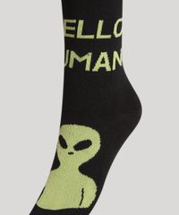 Meia-Feminina-Cano-Alto-E-T--Hello-Human--Preta-9993788-Preto_3
