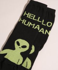 Meia-Feminina-Cano-Alto-E-T--Hello-Human--Preta-9993788-Preto_4