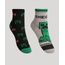 Kit-de-2-Meias-Cano-Medio-Infantis-Estampadas-Minecraft-Multicor-1002485-Multicor_1