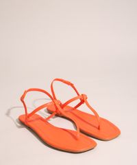 Rasteirinha-Feminina-com-Tiras-Oneself-Laranja-1003994-Laranja_4