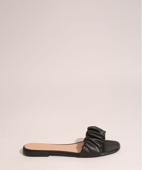 Rasteira-Feminina-Tira-Sanfonada-Oneself--Preta-1003832-Preto_1