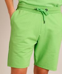 Bermuda-Reta-de-Moletom-Basica-com-Cordao-Verde-1003814-Verde_2