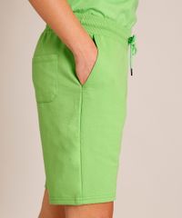 Bermuda-Reta-de-Moletom-Basica-com-Cordao-Verde-1003814-Verde_4