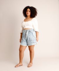 Blusa-Plus-Size-Cropped-Texturizada-com-Amarracao-Manga-Bufante-Decote-Princesa-Off-White-1004356-Off_White_3