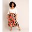 Saia-Plus-Size-Midi-Estampada-Floral-com-Lastex-e-Babado-Preta-1002168-Preto_1